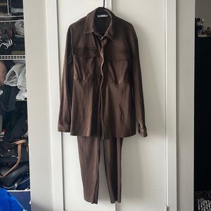 Brand New Zara plisse set